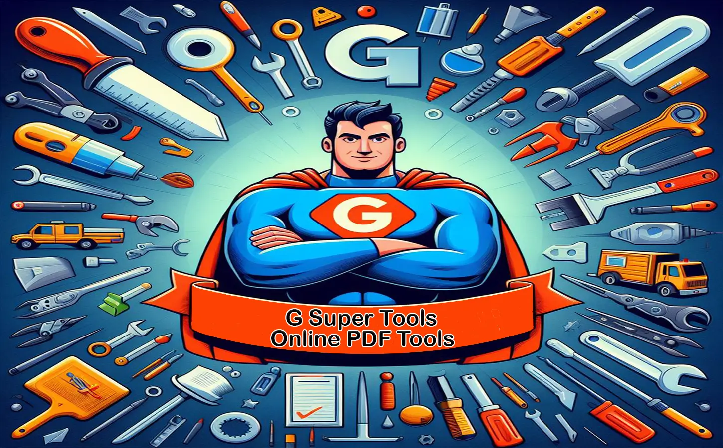 100% Free Online PDF Tools -  PDF Management with G Super Tools