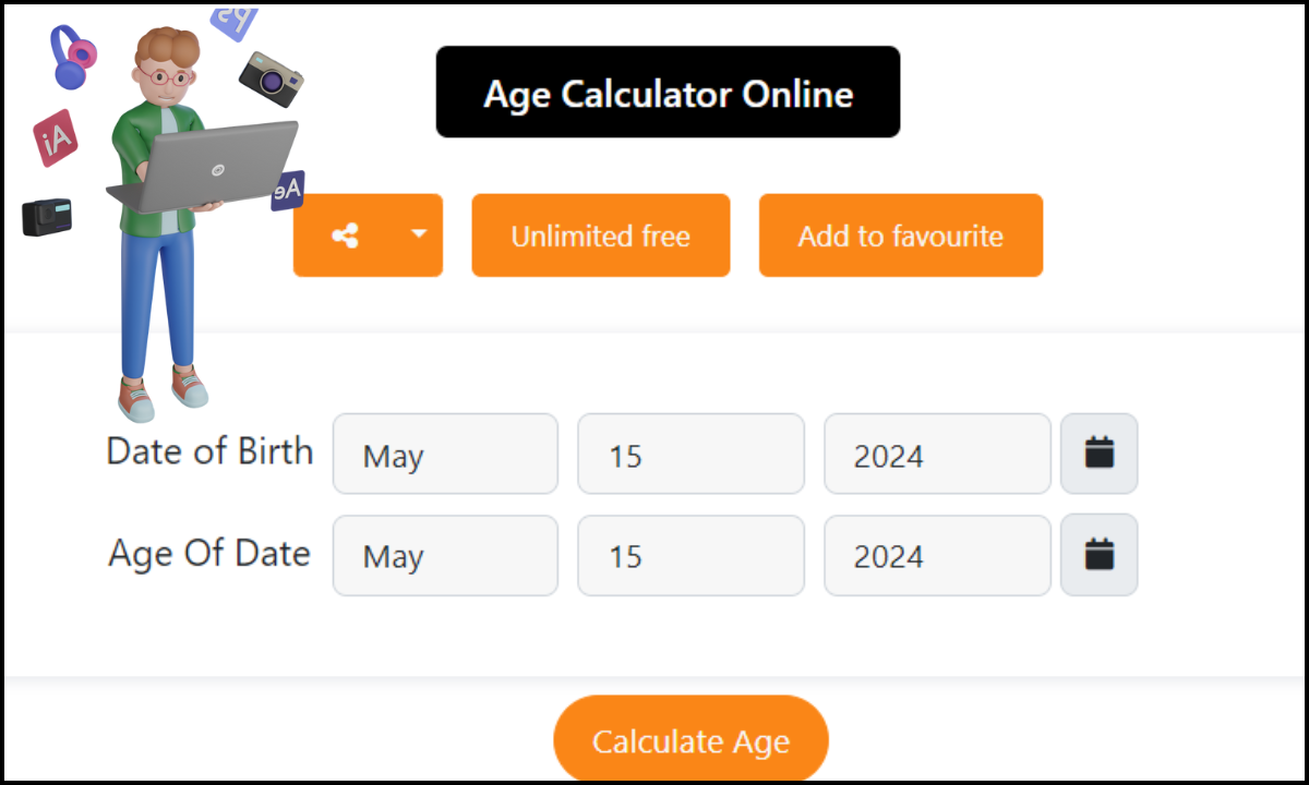  Age Calculator Online