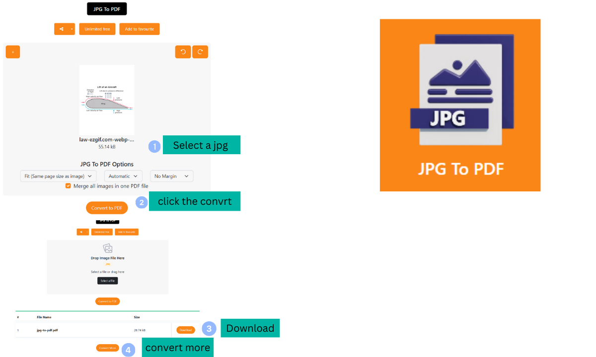 JPG to PDF Converter guide