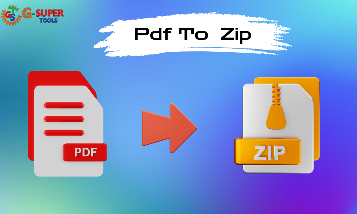 PDF to ZIP with G Super Tools