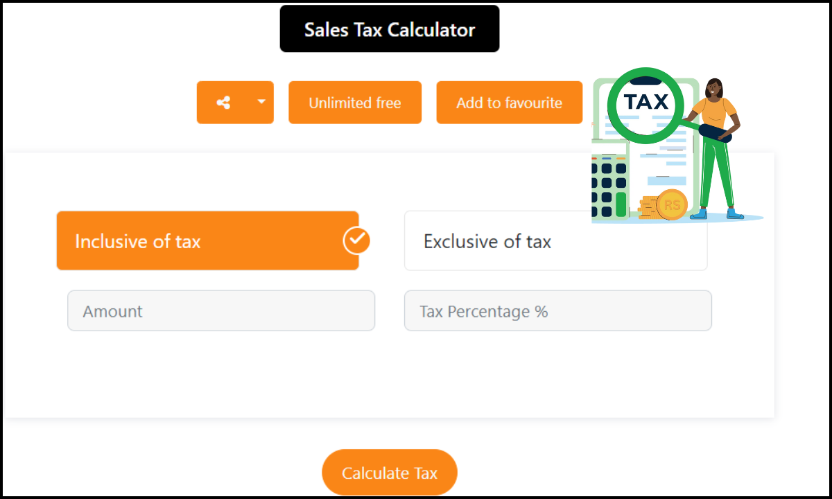 Sales Tax Calculator GUIDE